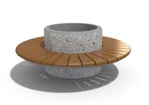 BETONSKA ŽARDINJERA S KLUPOM #194