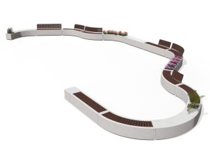 MODULARNA KLUPA #268