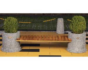 Betonska klupa OLYMPOS N-D1